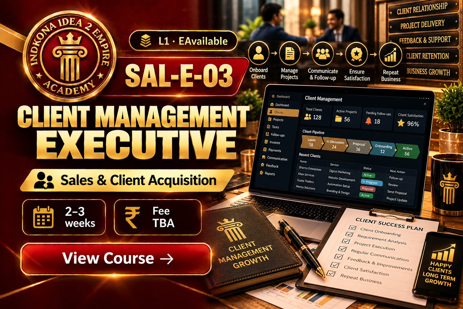 Client Management Executive